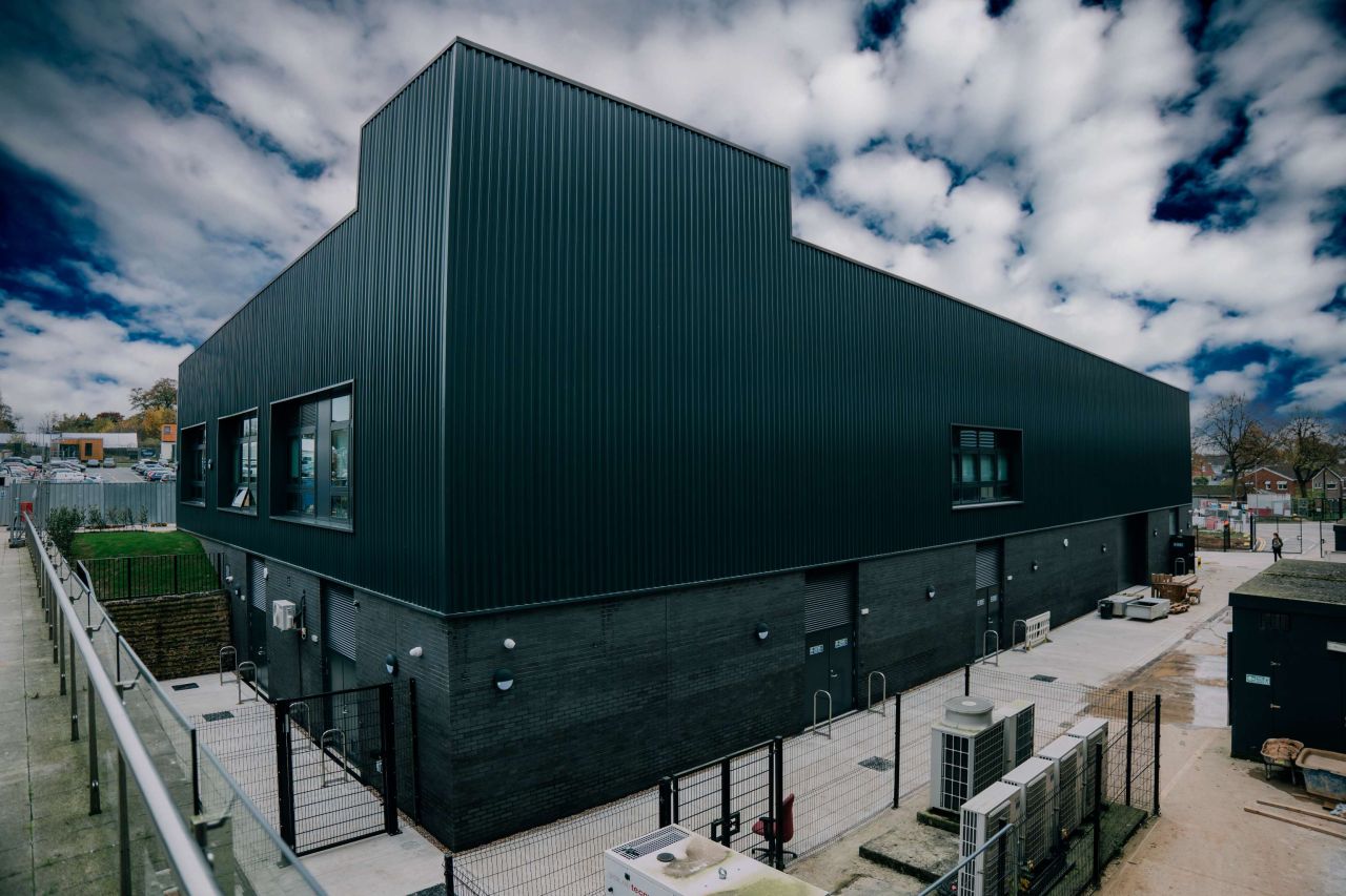 zoomed out image of the centre