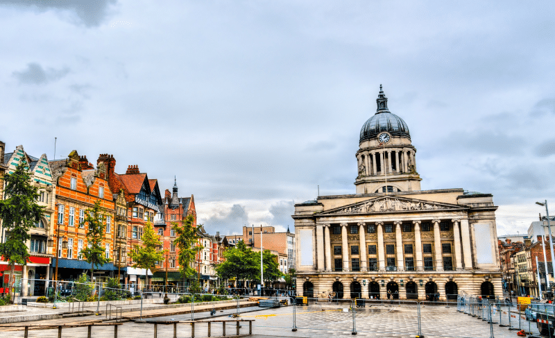 Nottingham market square